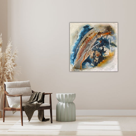 Kunstdruck Gehalten im Werden