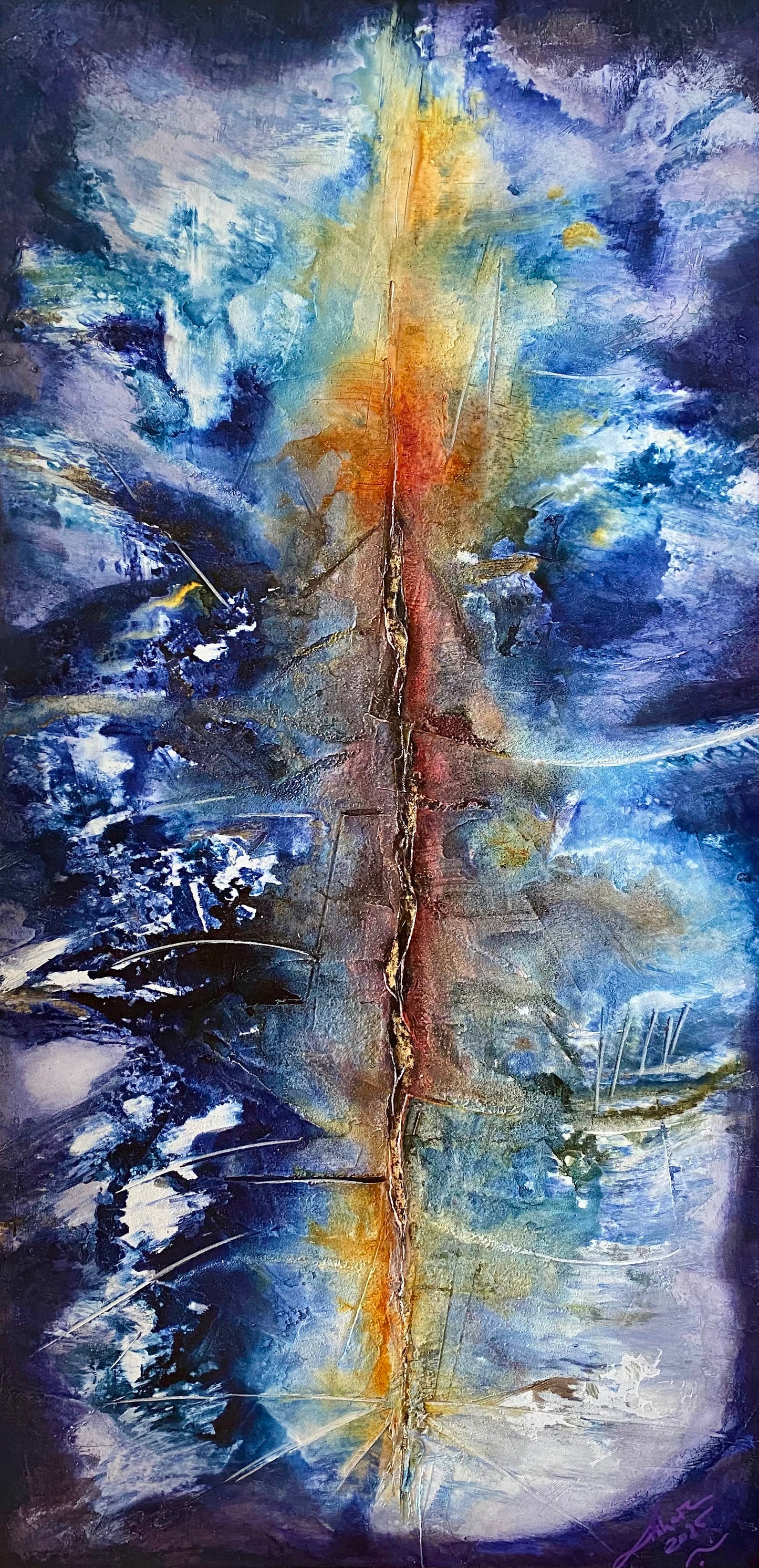 Kunstdruck Alchemie des Lichts