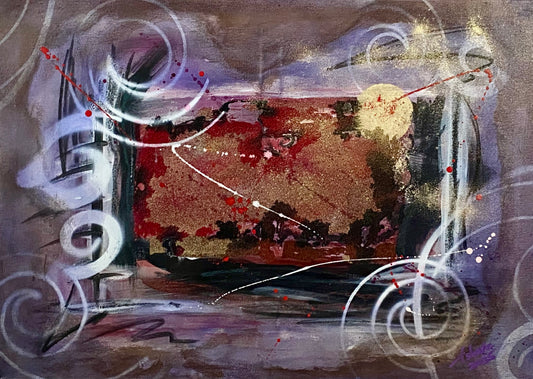 Kunstdruck Erden-Tanz