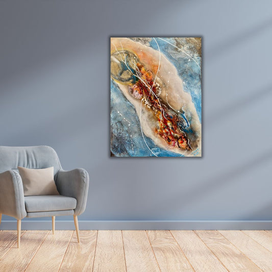 Kunstdruck Geburtslicht im Schöpfungsstrom