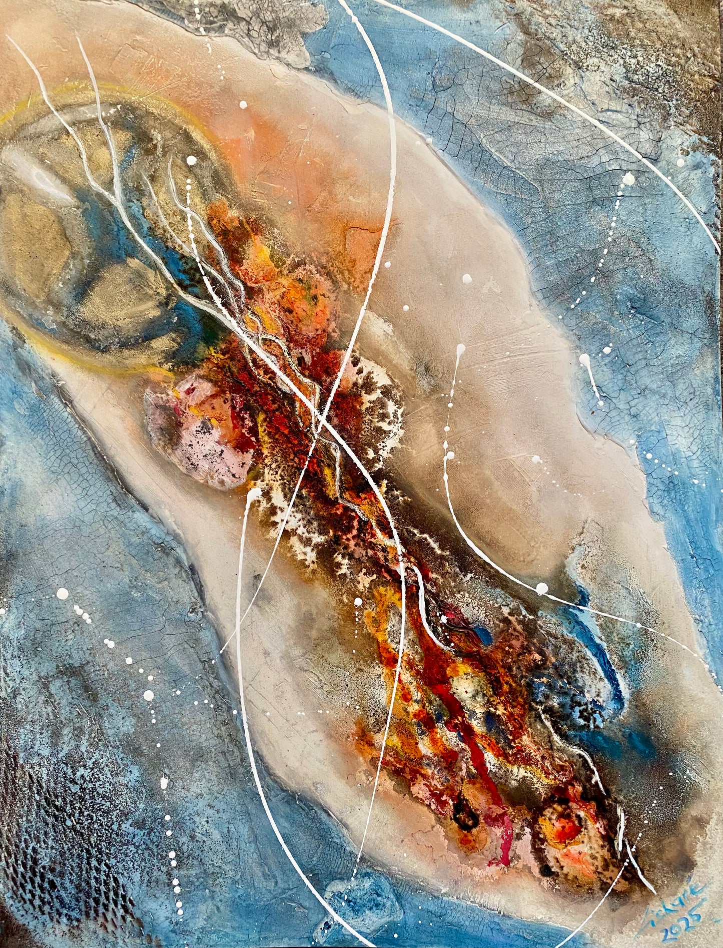 Kunstdruck Geburtslicht im Schöpfungsstrom