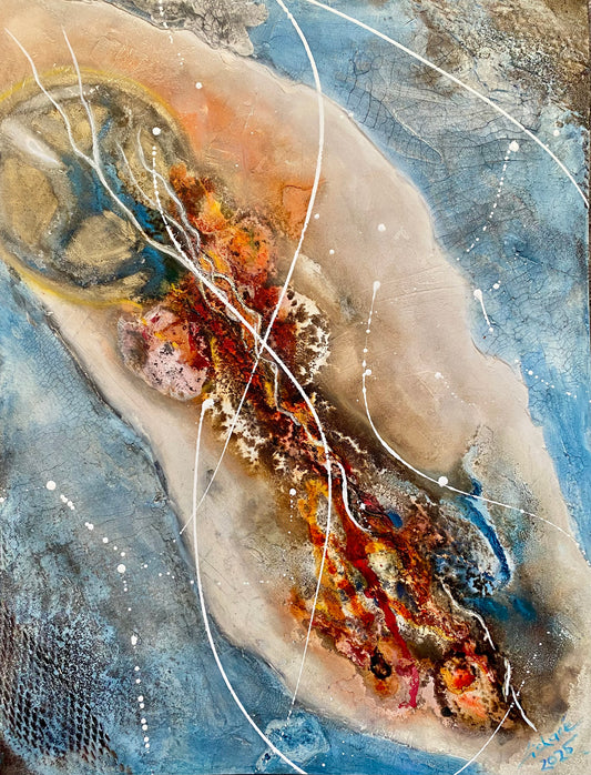 Kunstdruck Geburtslicht im Schöpfungsstrom