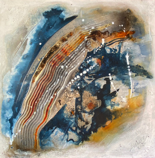 Kunstdruck Gehalten im Werden