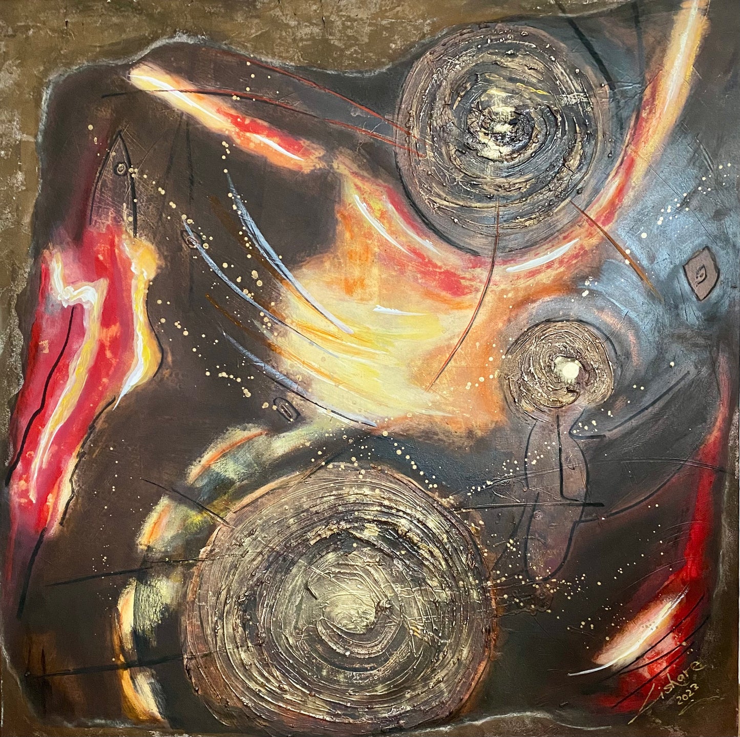 Kosmischer Feueratem